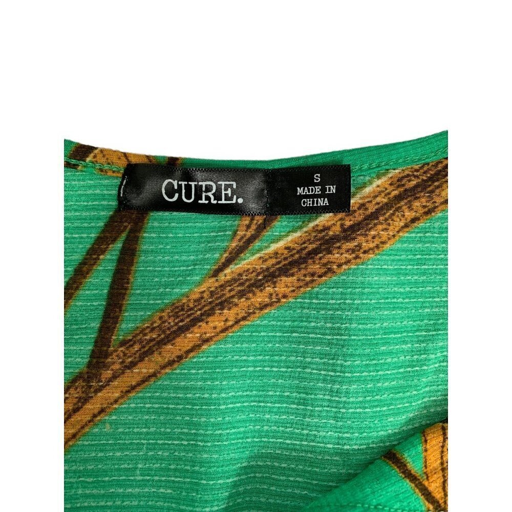 Cure Women's Green Floral Dress - Picture 3 of 6